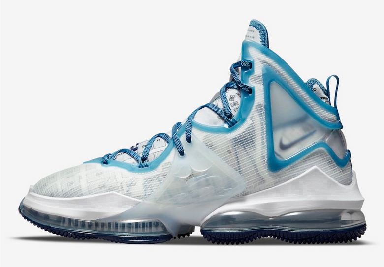 Nike LeBron 19 Space Jam White Dutch Blue Lebron James Basketball