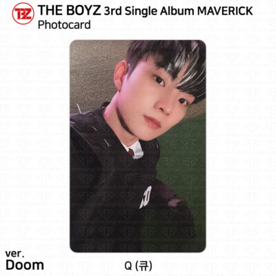 The Boyz 3rd Single Album Maverick Official Photocard Poster Q
