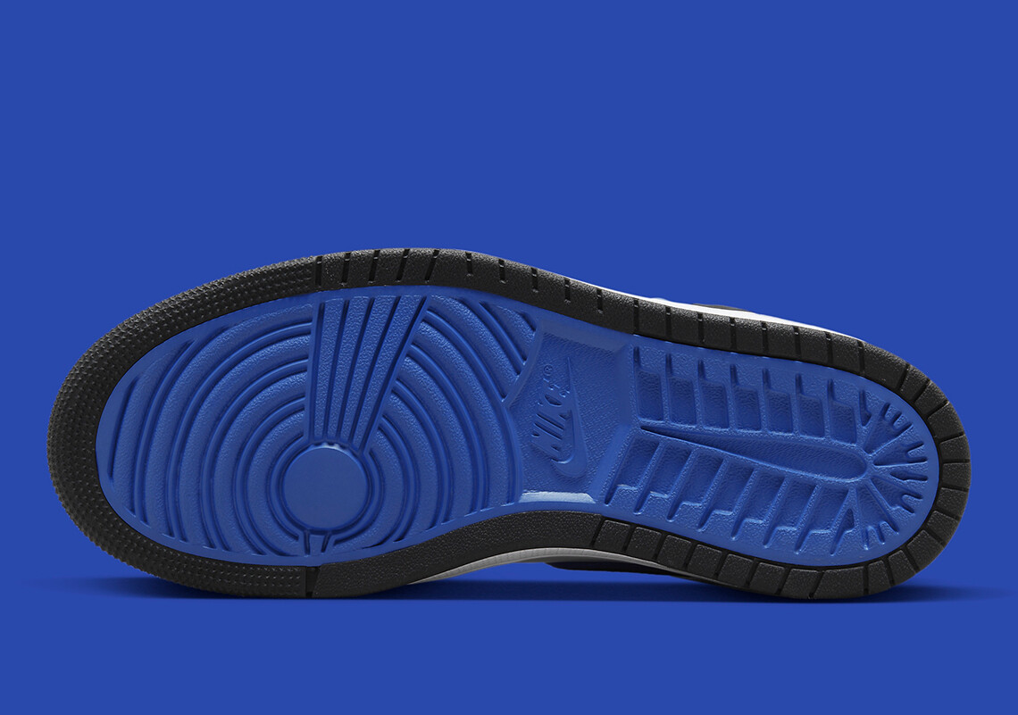 Women's Nike Air Jordan 1 Acclimate Royal Toe Blue Game Black