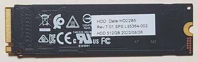 NEW - OEM HP ProBook 640 G8 512GB SSD NVMe M.2 L85364-002 Samsung