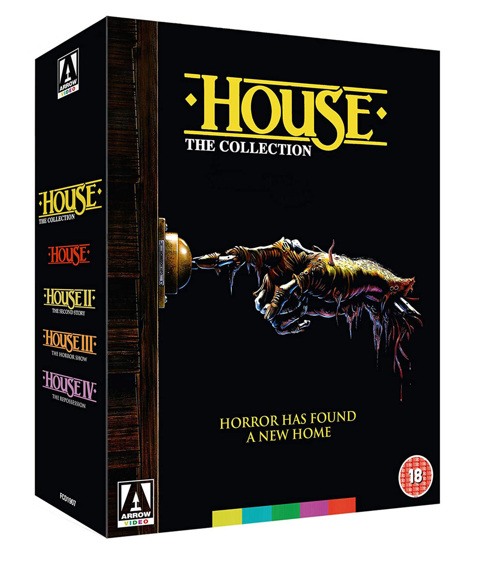 HOUSE The Collection [Blu-ray] 1985-1992 Arrow Video UK 1-4 Movie