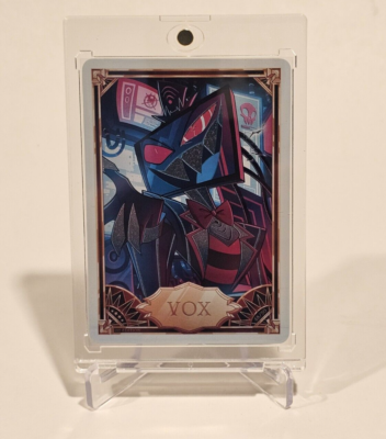 Hazbin Hotel Trading Card - Vox Premium Foil Ultra Rare 48/50