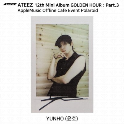 ATEEZ 12th Mini Golden Hour Part.3 Applemusic Offline Cafe Event