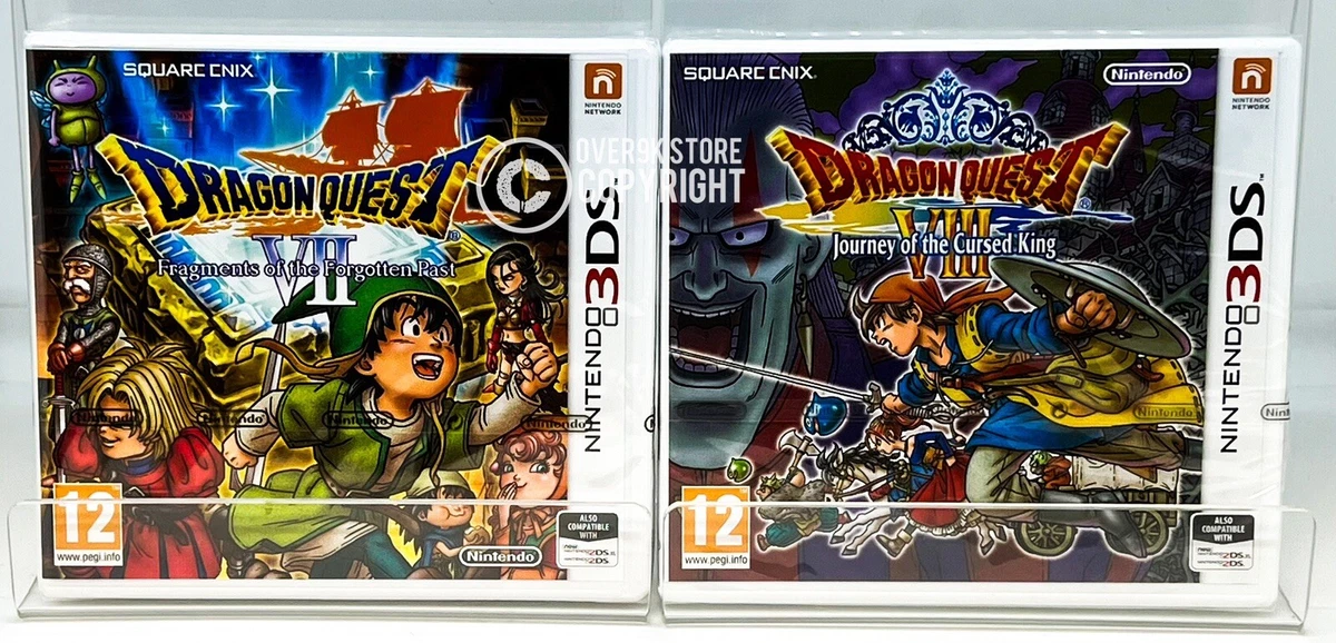 Dragon Quest VII 7 + Dragon Quest VIII 8 - Nintendo 3DS - PAL