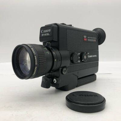 Junk - Canon 514XL 8mm Cine Camera 9-45mm f/1.4 Film Camera