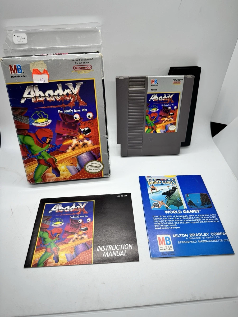 Nintendo NES Abadox: The Deadly Inner War Video Games for sale - eBay