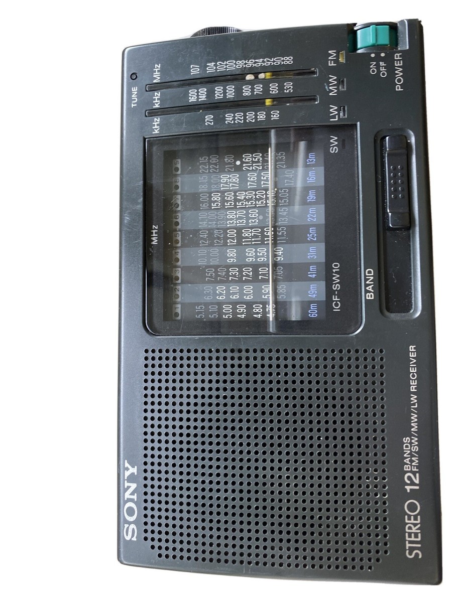 Sony ICF-SW10 12 Band Worldwide Receiver | eBay