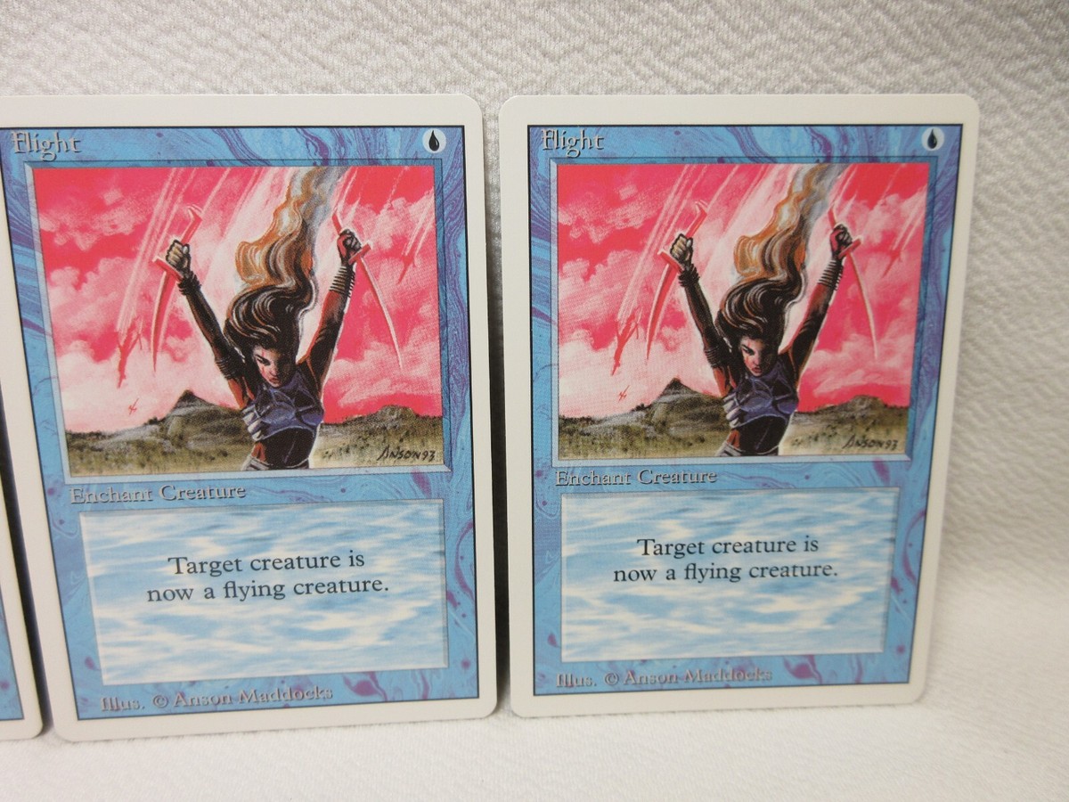 FLIGHT X3 MAGIC THE GATHERING REVISED MTG VINTAGE Trading Card