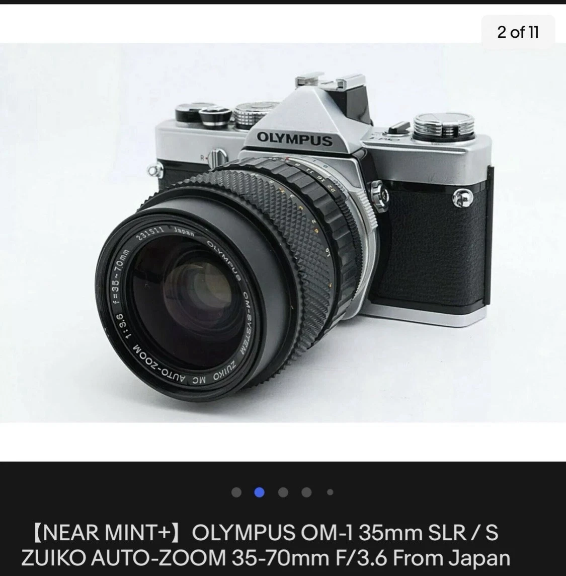Olympus OM-1 35 mm Film Cameras for sale | eBay