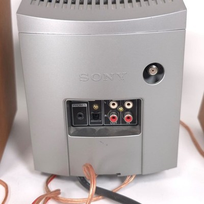 Sony CMT-EX1 Compact Component System HCD-EX1 Receiver & SS-CEX1