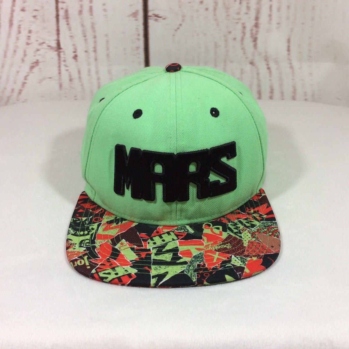 Air Jordan Jumpman Mars Cap Hat Retro Graffiti Brim 90s Brooklyn