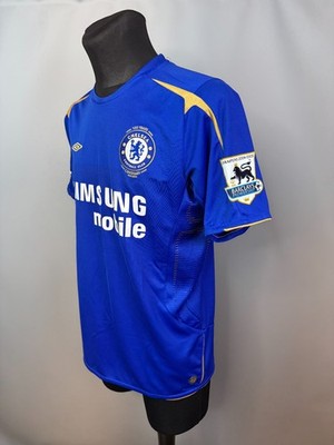 CHELSEA 2005 2006 DROGBA HOME SHIRT CENTENARY FOOTBALL SOCCER