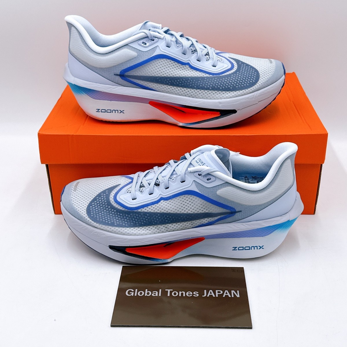 NIKE Zoom Fly 6 FN8454-002 Ghost Football Grey Blue Lightning Blue