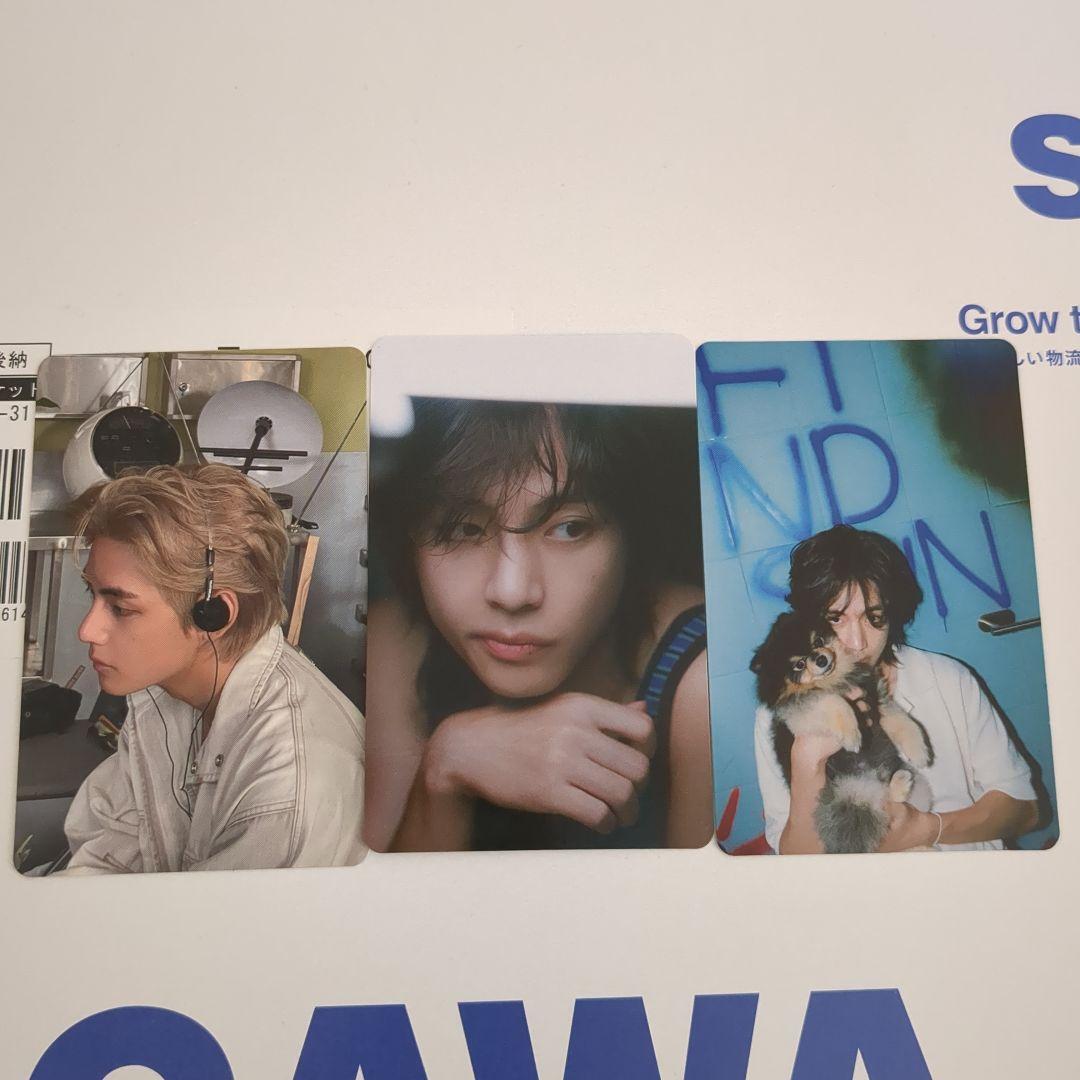 BTS V Layover JPFC UMS Japan FC Limited Lucky draw Photocard