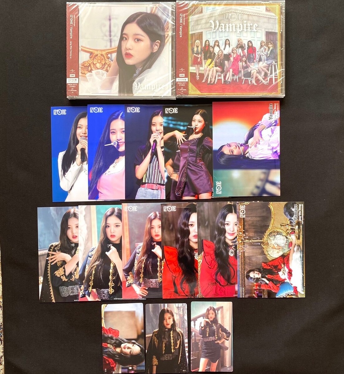 IZ*ONE IZONE Japan 3rd single Vampire Wonyoung set 2ver + 11 photo
