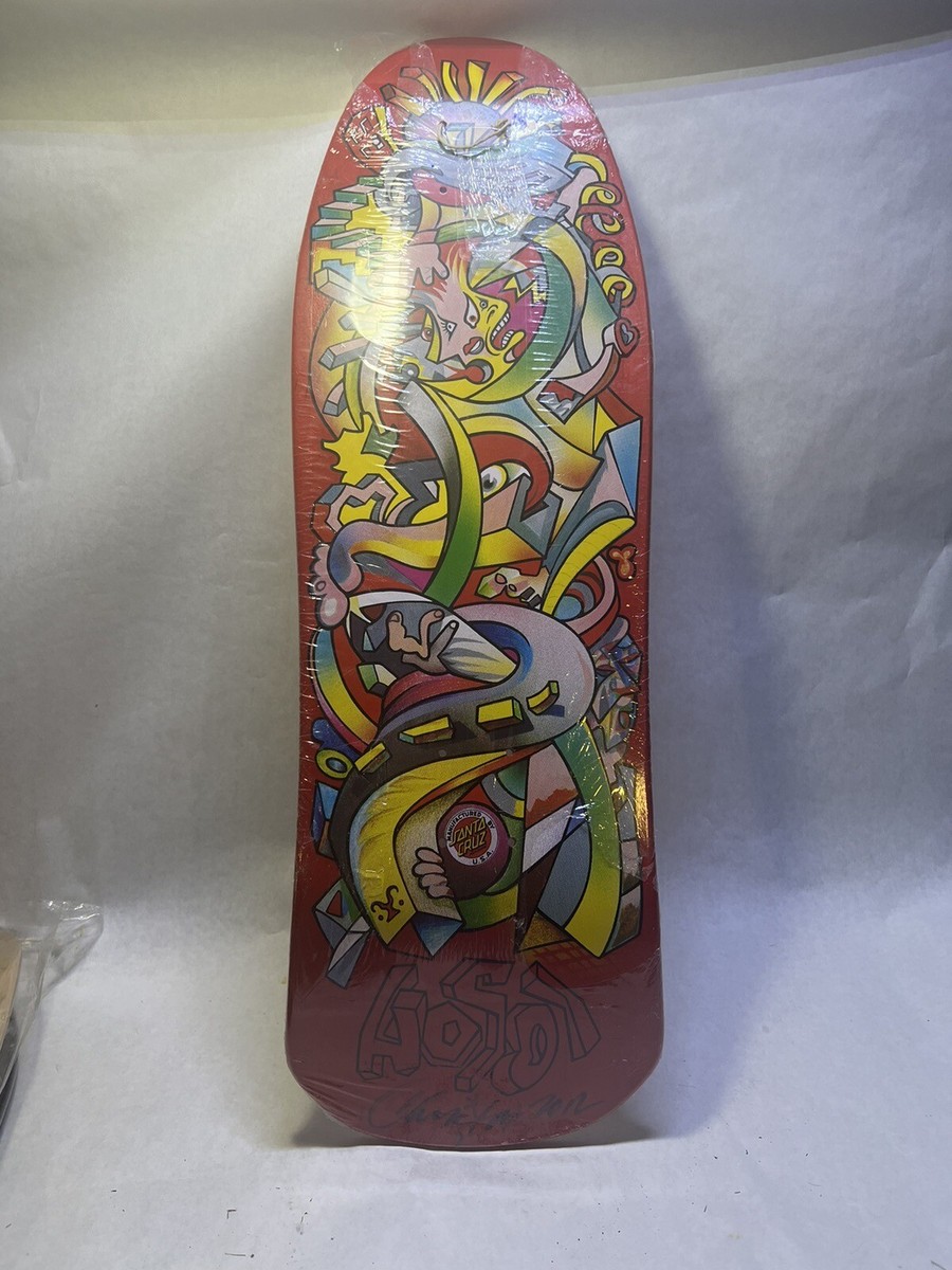 Santa Cruz Skateboard Deck Christian Hosoi Black Picasso Signed