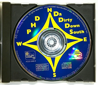 CD) DHP & Playaz – Da Dirty Down South , US OG Press, PCCD 2002-2