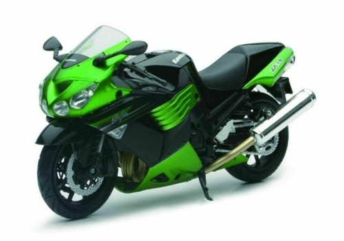 NEW RAY 1:12 2011 KAWASAKI ZX-14 GREEN 57433 | eBay