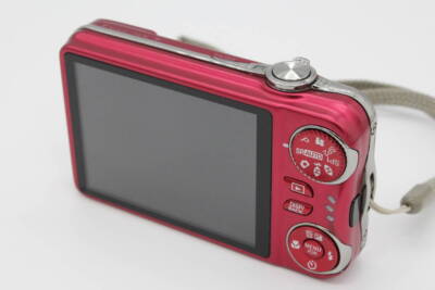 Fujifilm FinePix T300 RED 14MP 10x Digital Camera English language