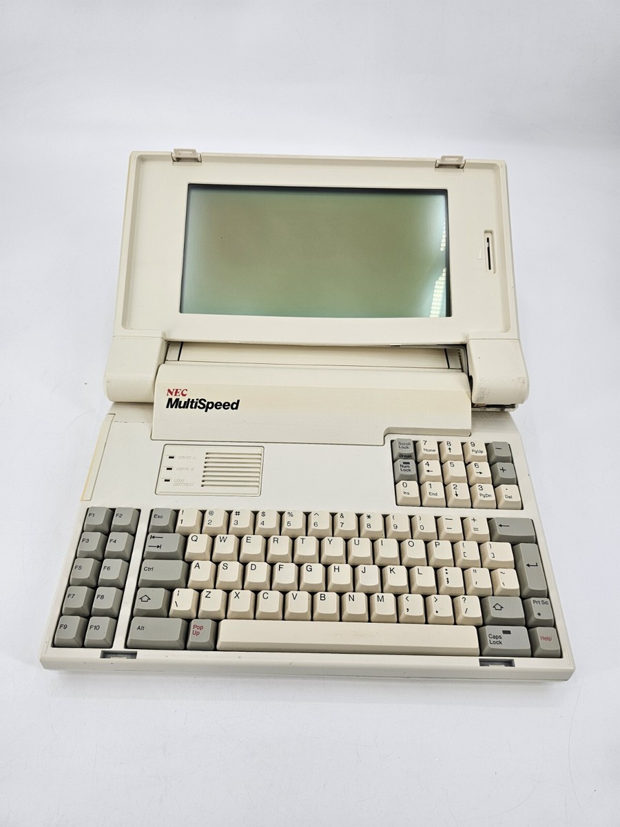 Vintage NEC MultiSpeed Laptop | UNTESTED/ PARTS ONLY | eBay