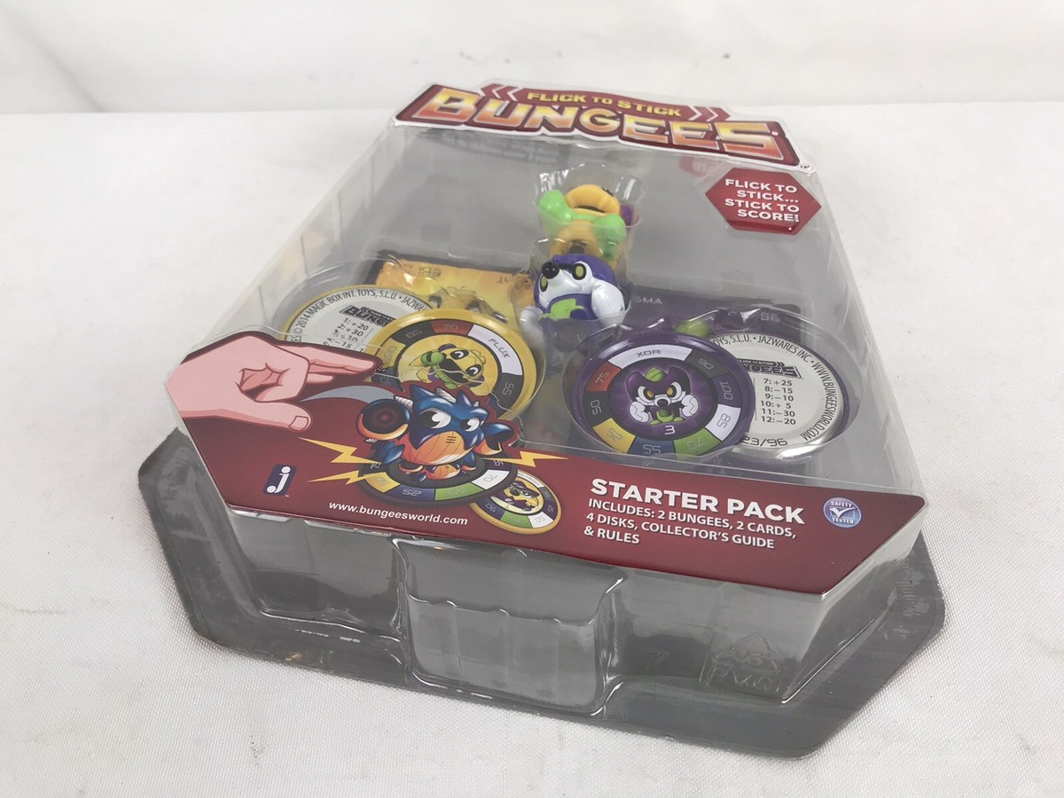 New BUNGEES Flick To Stick Series 1 Starter Pack Flux Xor (#A8) | eBay