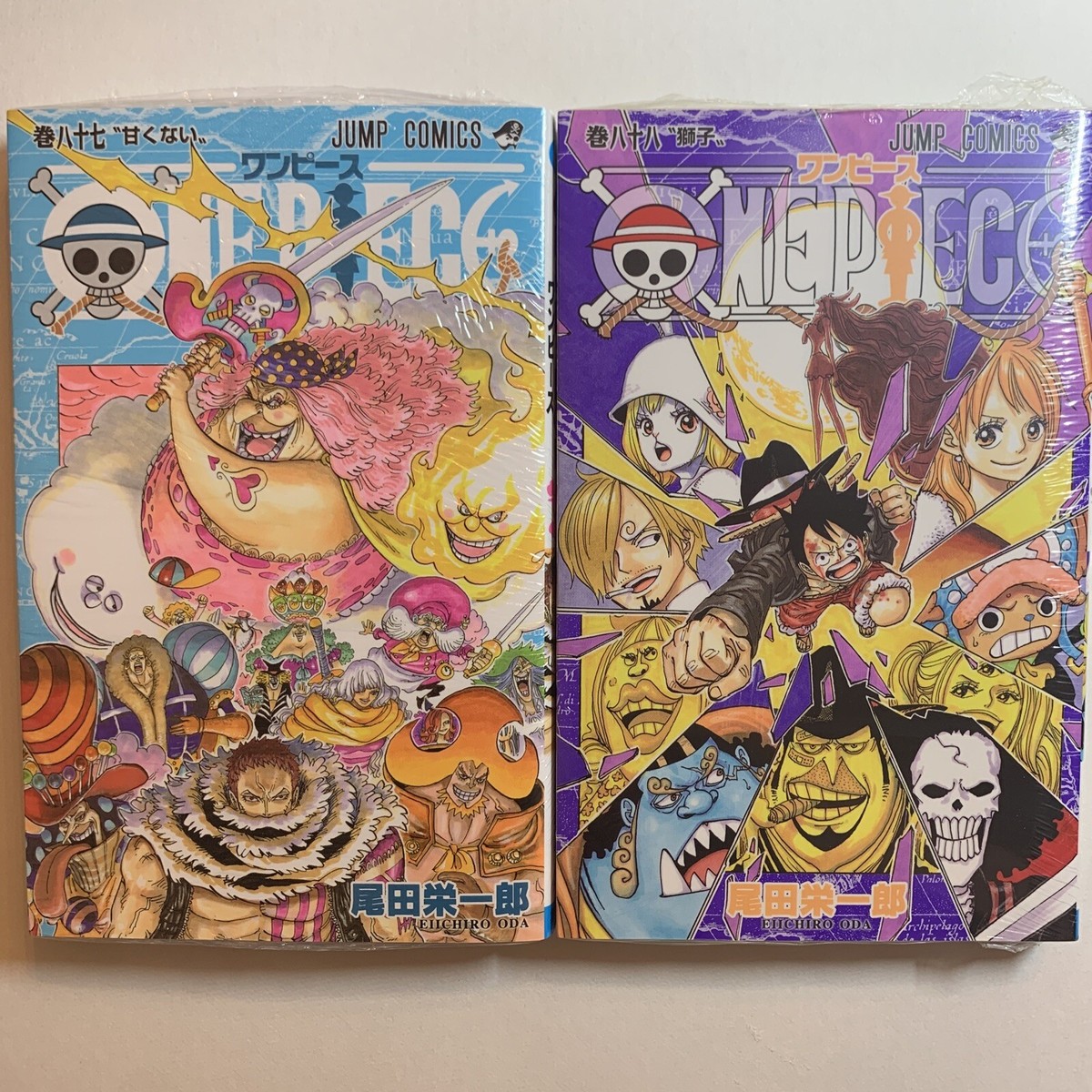 One Piece Manga Vol. 87 & 88 2set 