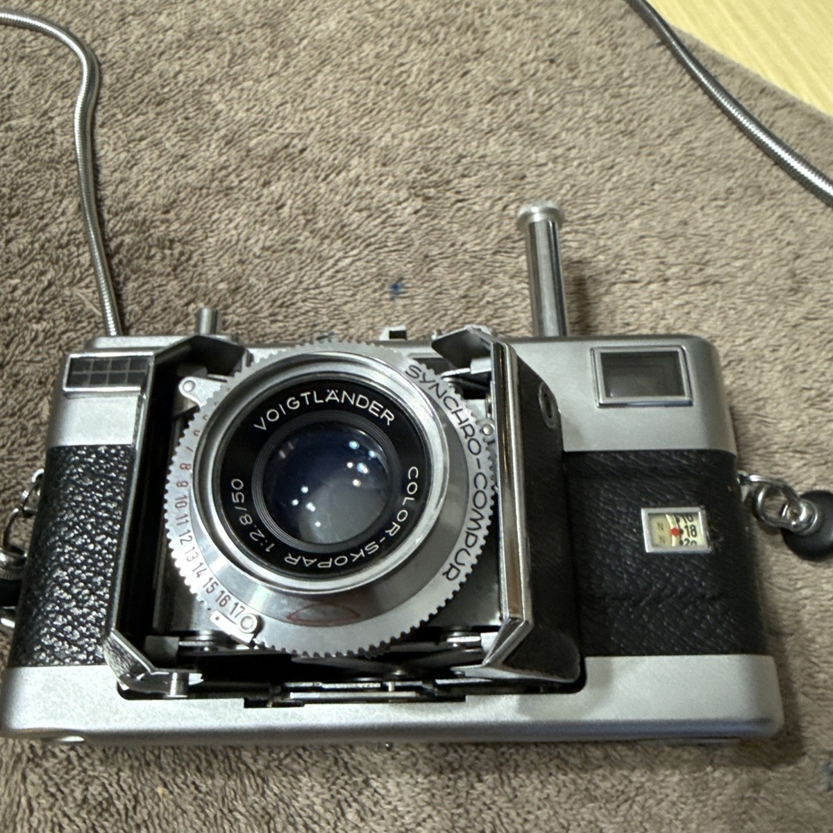 Voigtlander Vitessa folding compact film camera Classic rare