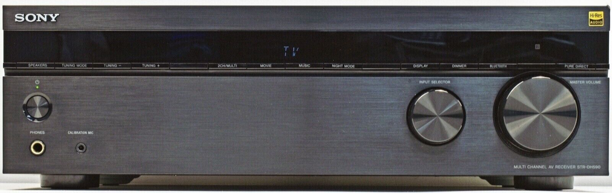 Sony STR-DH590 5.2 channel Bluetooth A/V Home Theater Receiver