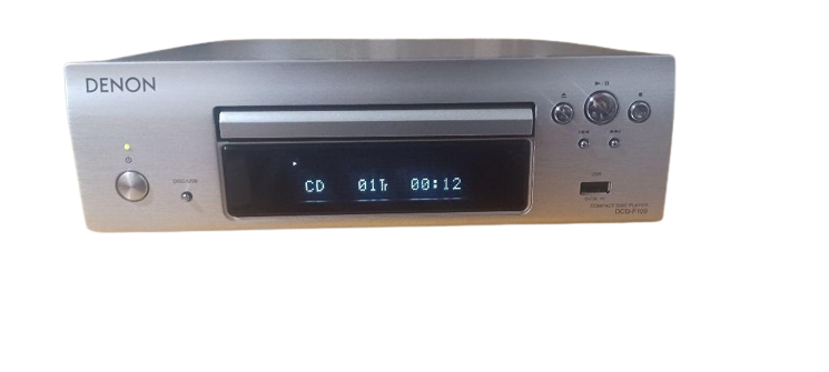 Denon DCD-F109 CD Player Silver Compact Disc Deck Very Good | eBay