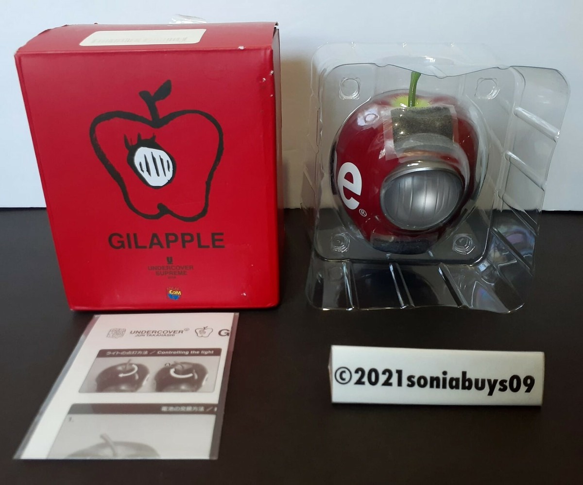 Supreme X Undercover Gilapple Medicom Toy Desk Lamp Red Apple | eBay