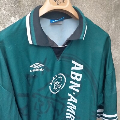 Ajax 1995-96 away football jersey shirt XL mens | eBay