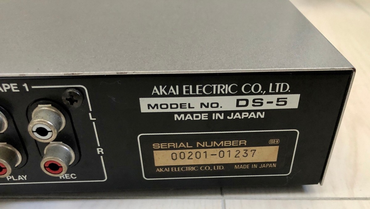 Akai DS-5 Tape Deck Selector Tape Switch Silver Good FS | eBay
