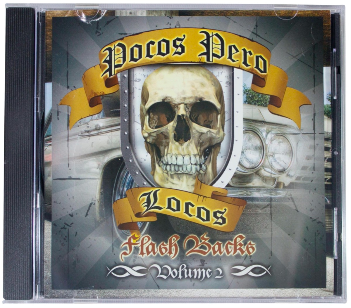POCOS PERO LOCOS Vol 2 CD G-Funk Chicano Rap OOP Mr. Shadow Capone