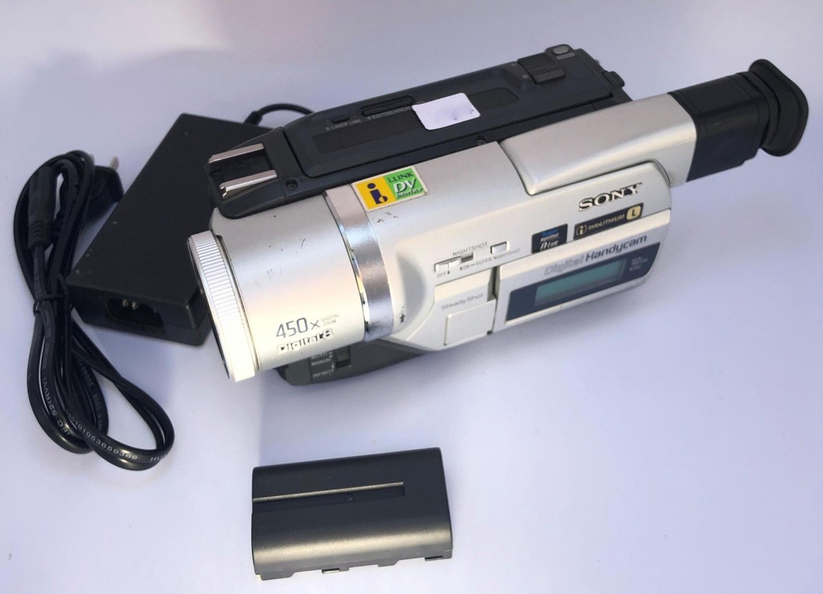 Sony Handycam Camcorder Standard 8/Hi8/Digital8 NTSC Video (DCR