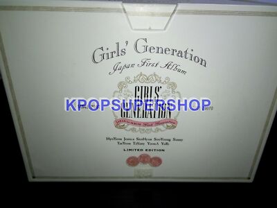 Girls' Generation Japan First Album Mini Bag CD DVD Box Set Rare