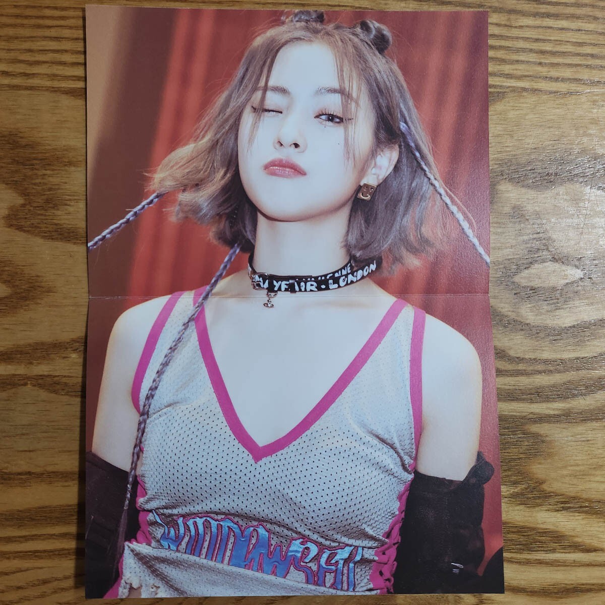 Ryujin Official Mini Poster Itzy Cheshire Limited Edition Genuine