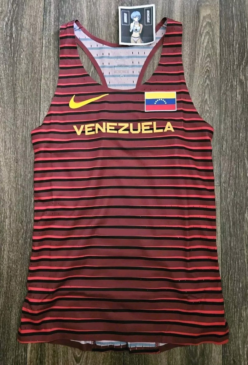 Nike Pro Elite Venezuela Track and Field Running Singlet Mens Sz