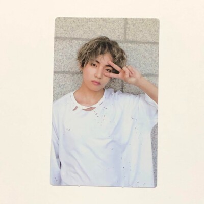 BTS V taehyung tae MEMORIES OF 2017 Blu-ray Limited Official Photo
