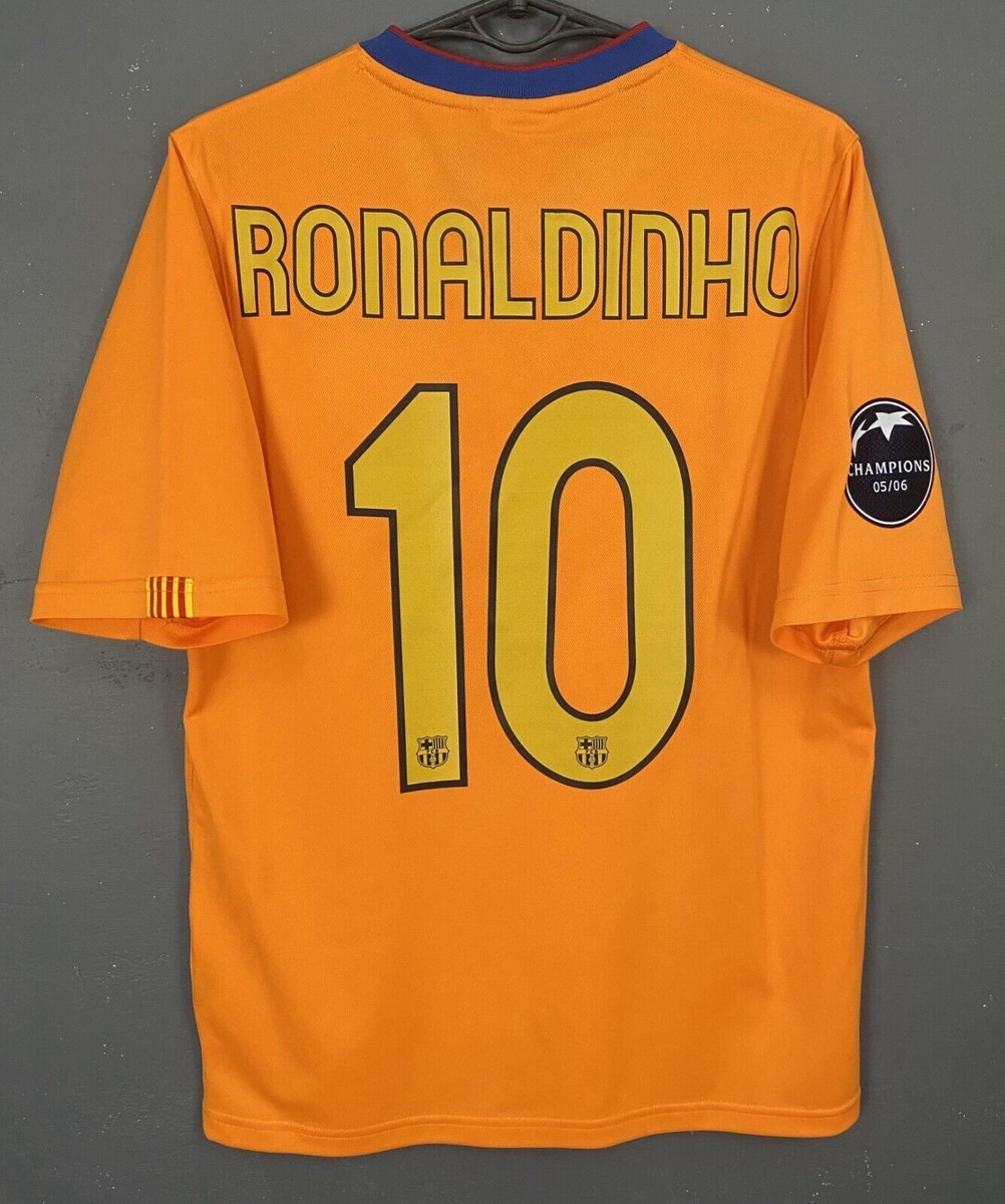 2007/2008 NIKE FCバルセロナ RONALDINHO 10 M RONALDINHO #10 MEN'S