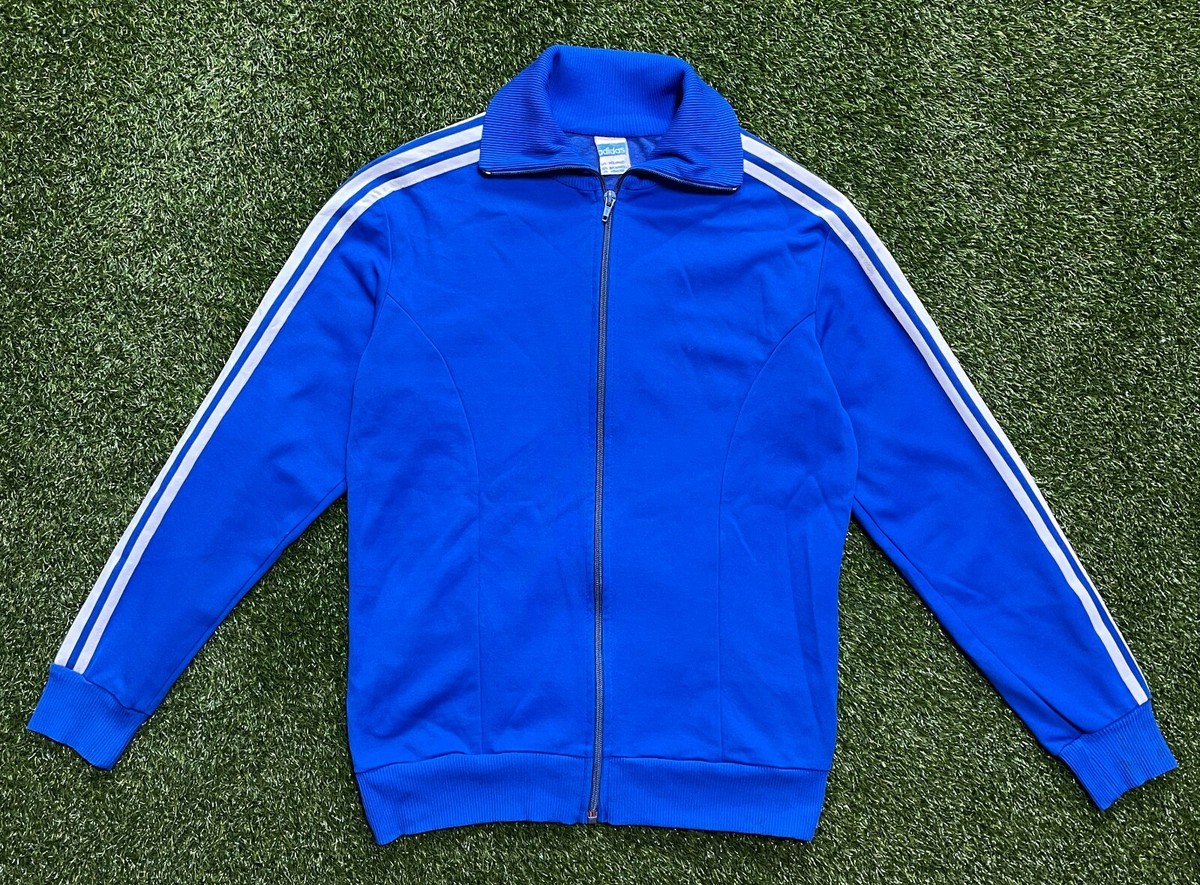 70s Vintage Adidas Track Jacket Made In West Germany Jersey Opti