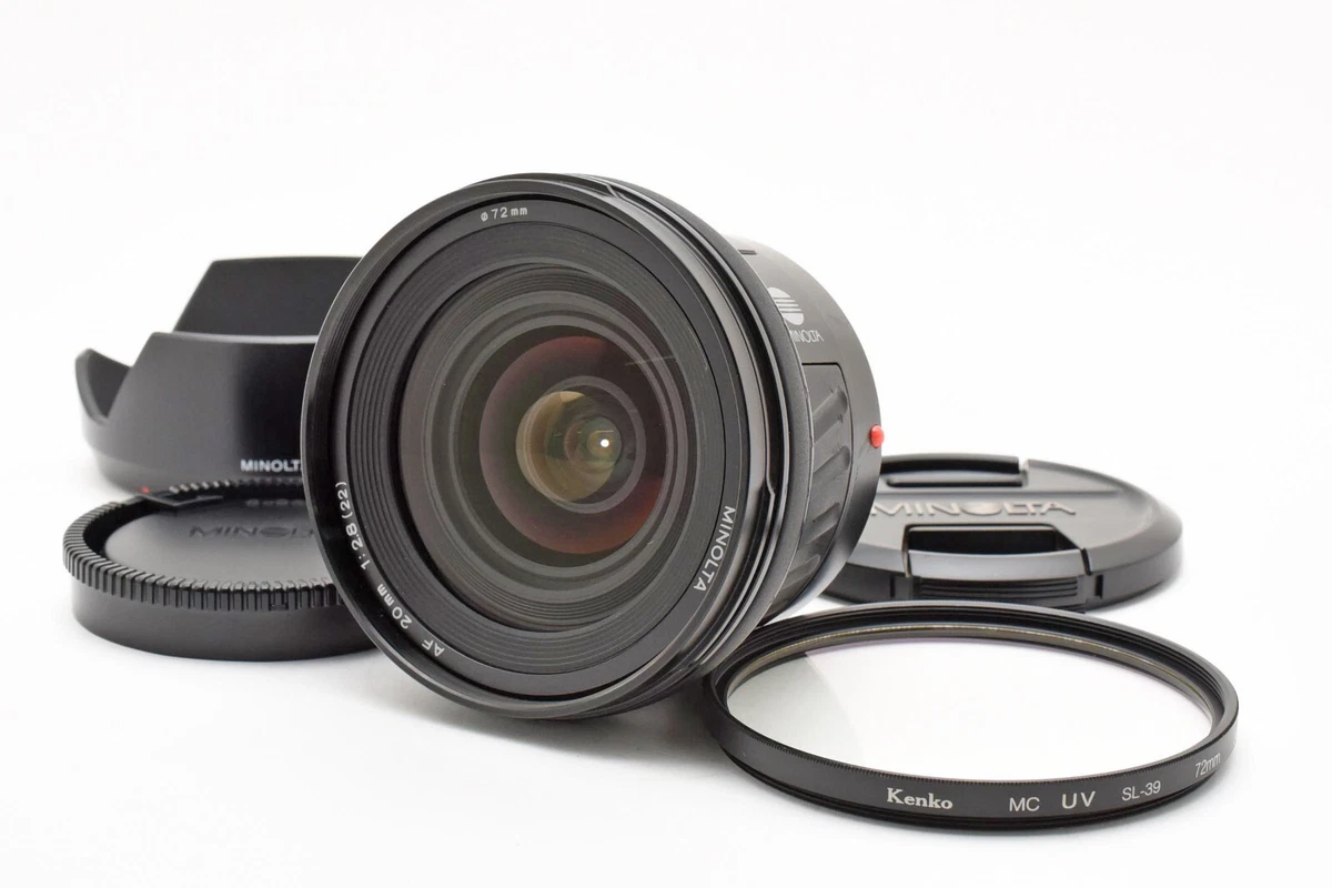F/2.8 Camera Lenses for Minolta 20mm Focal for sale | eBay