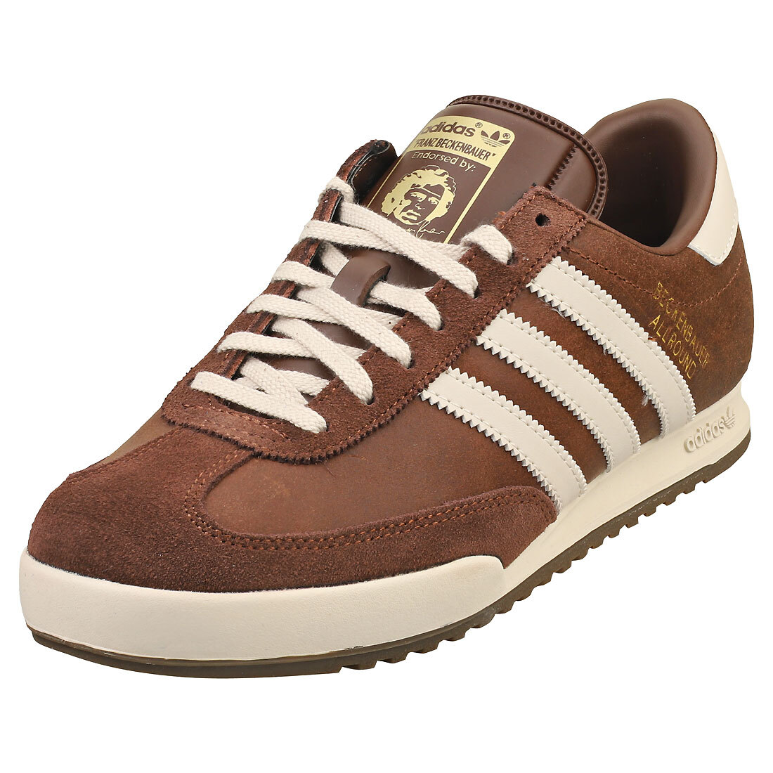 adidas Beckenbauer Mens Casual Trainers in Brown - 8.5 US | eBay