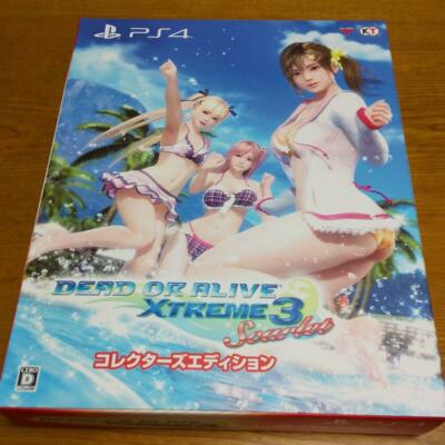 DEAD OR ALIVE Xtreme 3 Scarlet Collector's Edition PS 4 Japan ver