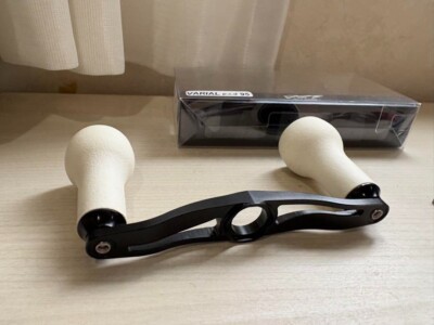 DRT VARIAL HANDLE VARIAL p.c.d 95 black white knob Fishing From