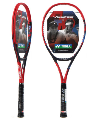 Yonex 2023 VCORE 98 Tennis Racquet Racket Red 98sq 305g G2 16x19