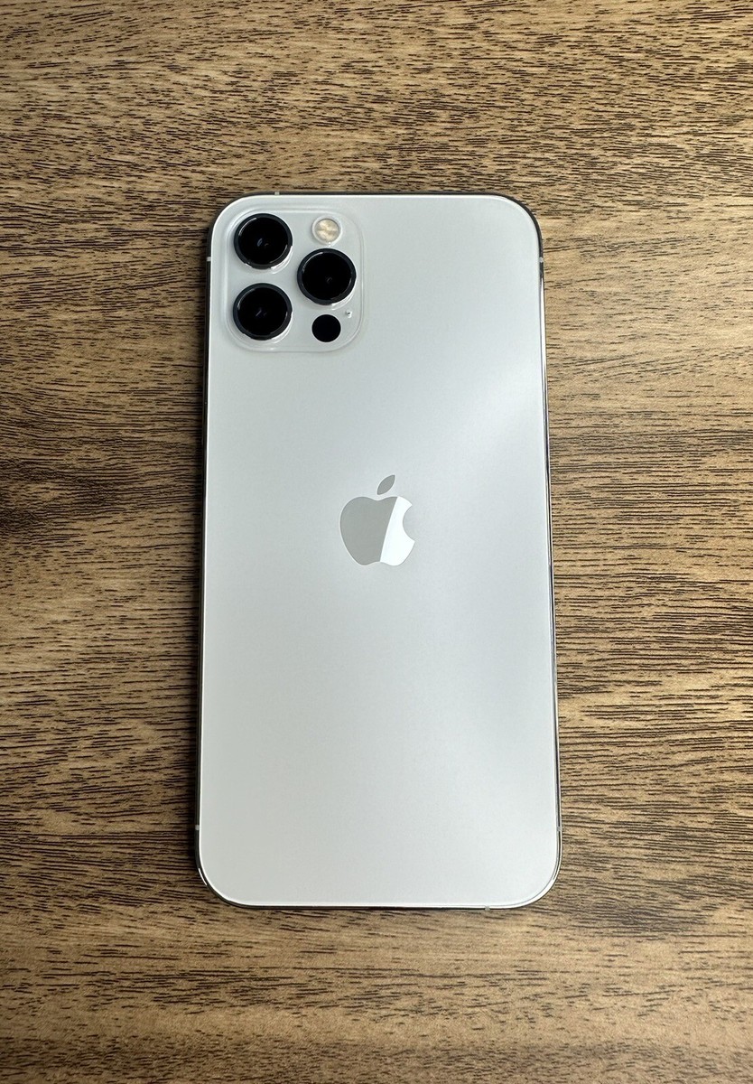 Apple iPhone 12 Pro Max - 128GB - Silver (Factory Unlocked) Good