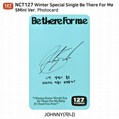 NCT 127 Winter Special Single Be There For Me SMini Ver Official