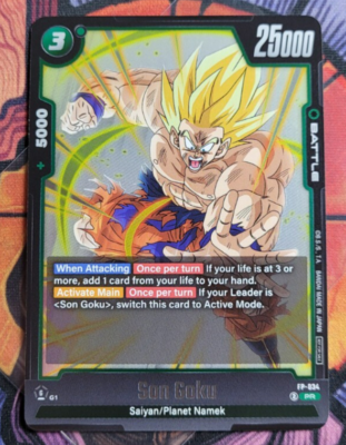 Son Goku FP-034 Release Event Tournament Promo Dragon Ball Card
