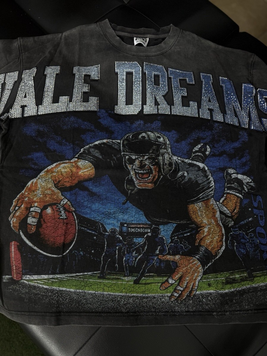 Size XL - Vale Forever Football Bling Tee Authentic Valley Dreams