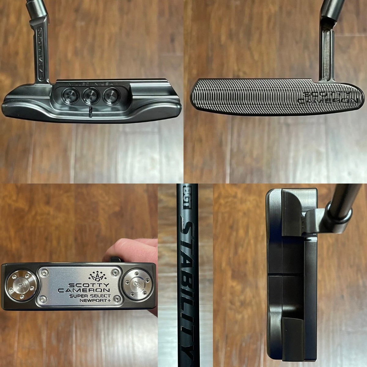 Scotty Cameron Super Select Newport Plus Putter W/ Stability Shaft